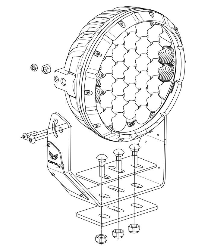 Type X Sport Exploded View